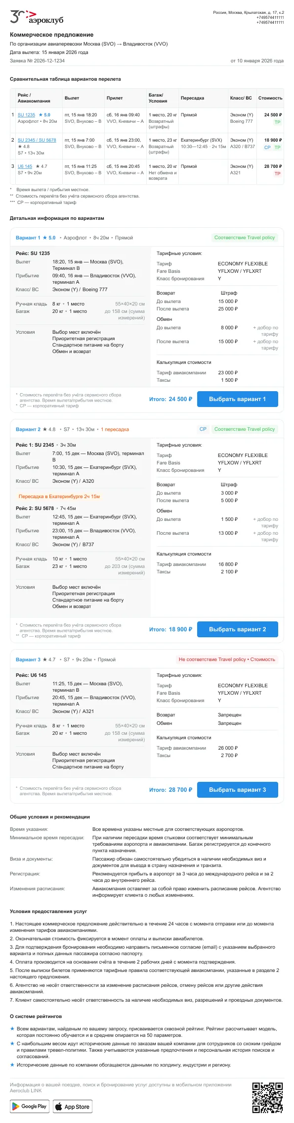 Собака Павлова • Aeroclub • Контент-дизайн электронных писем