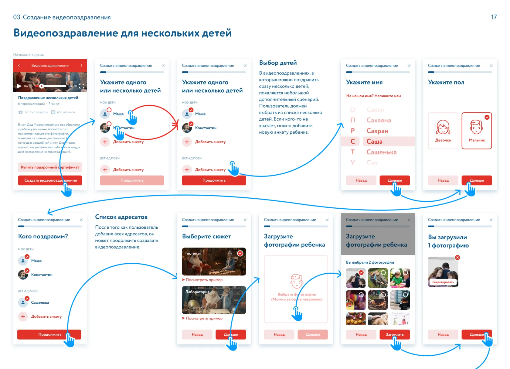 Видеопоздравление для нескольких детей. Приложение для Деда Мороза | SobakaPav.ru