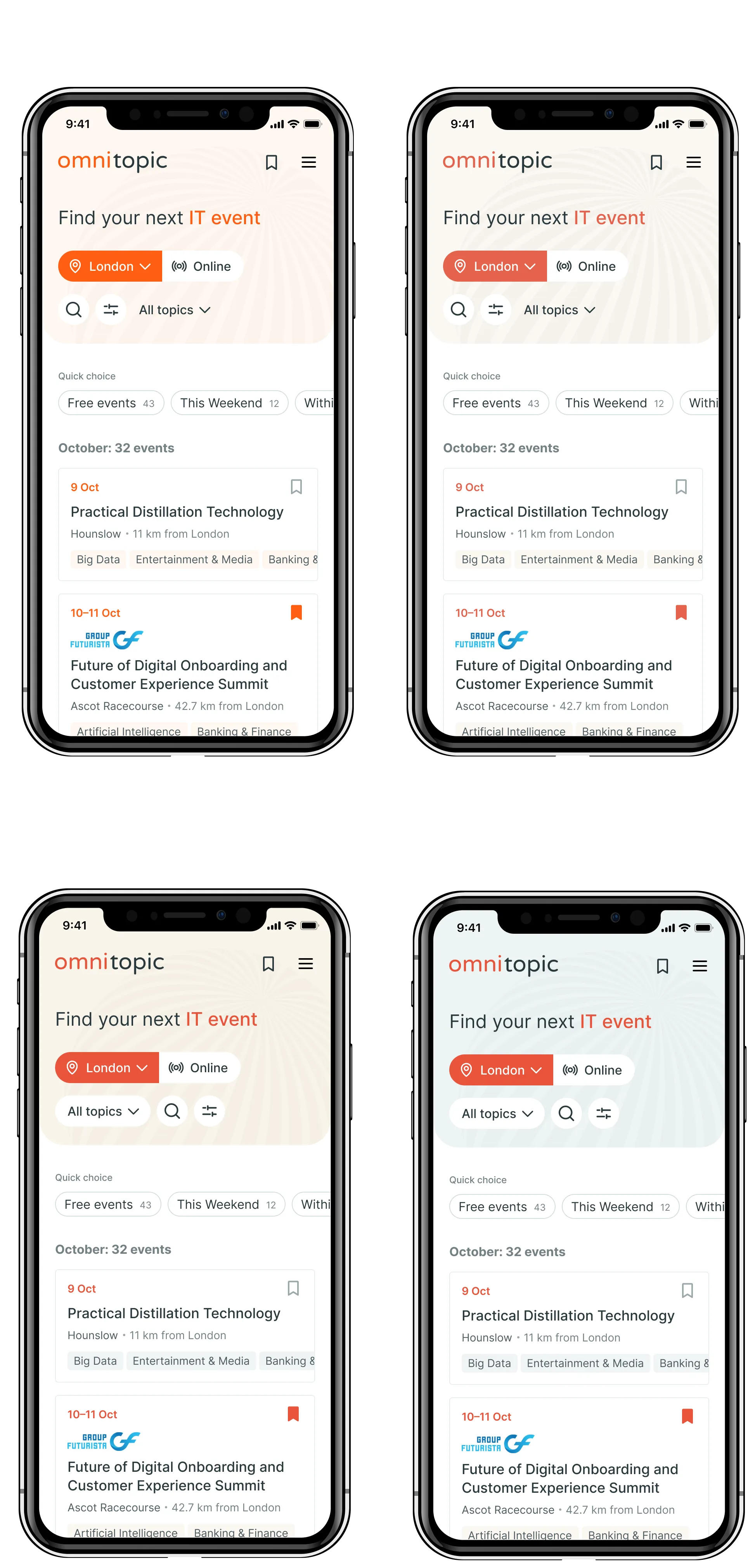 Дизайн MVP агрегатора IT-конференций | SobakaPav.ru
