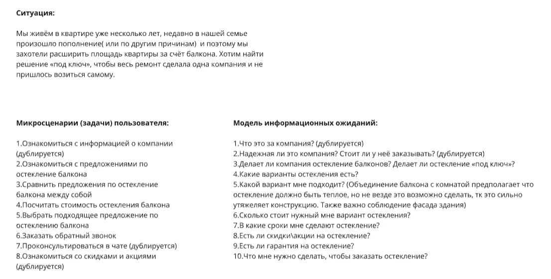 UX-аудит сайта «Окна Петербурга» • Собака Павлова