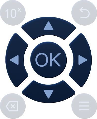 D-Pad калибратора тока и напряжения.