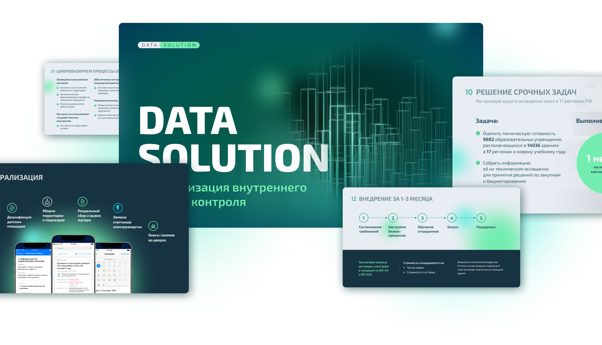 Презентация, демонтрирующая возможности продукта. 