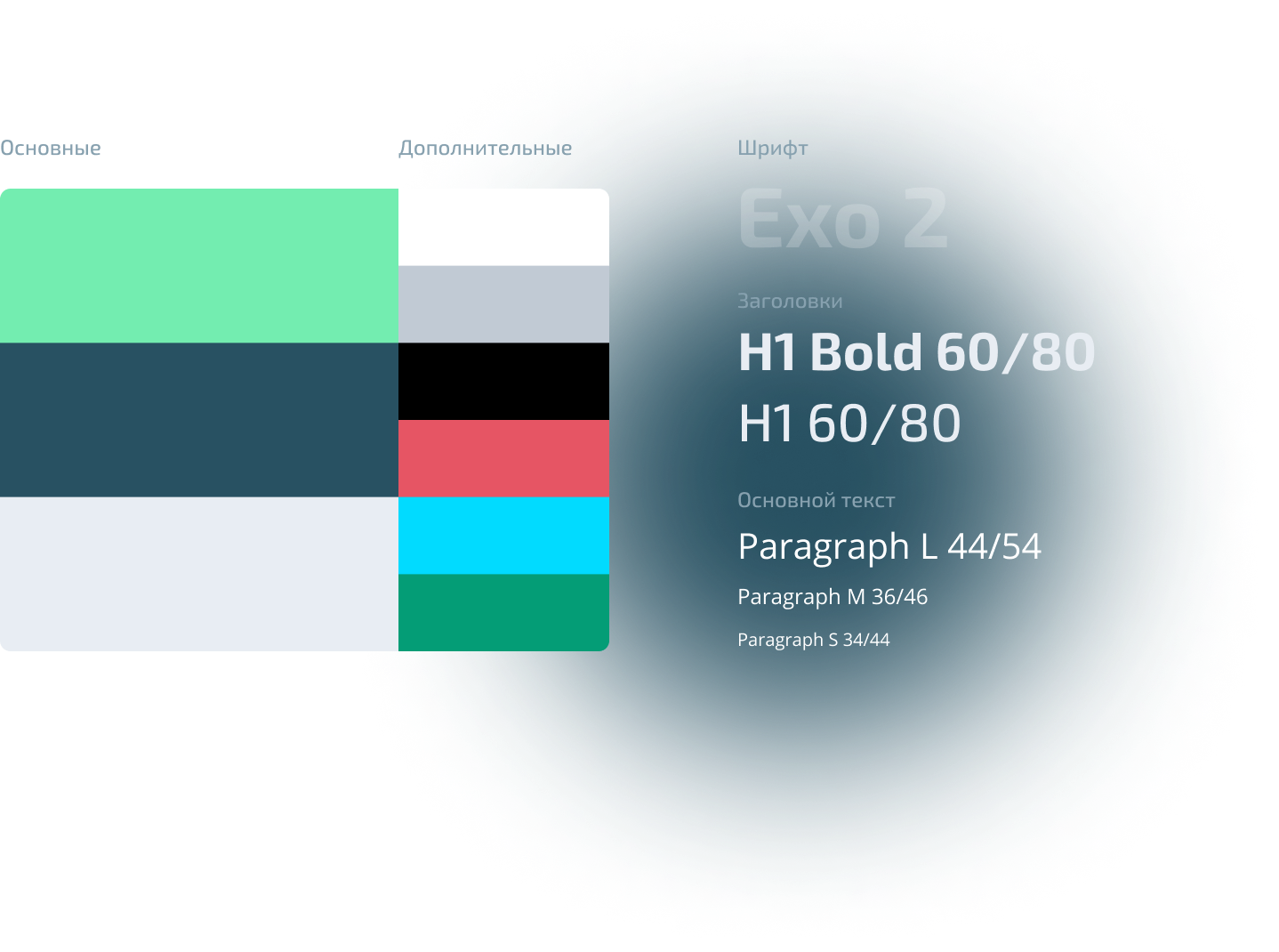 Цвета и шрифты. 